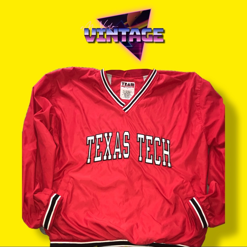 TEXAS TECH WINDBREAKER PULL OVER